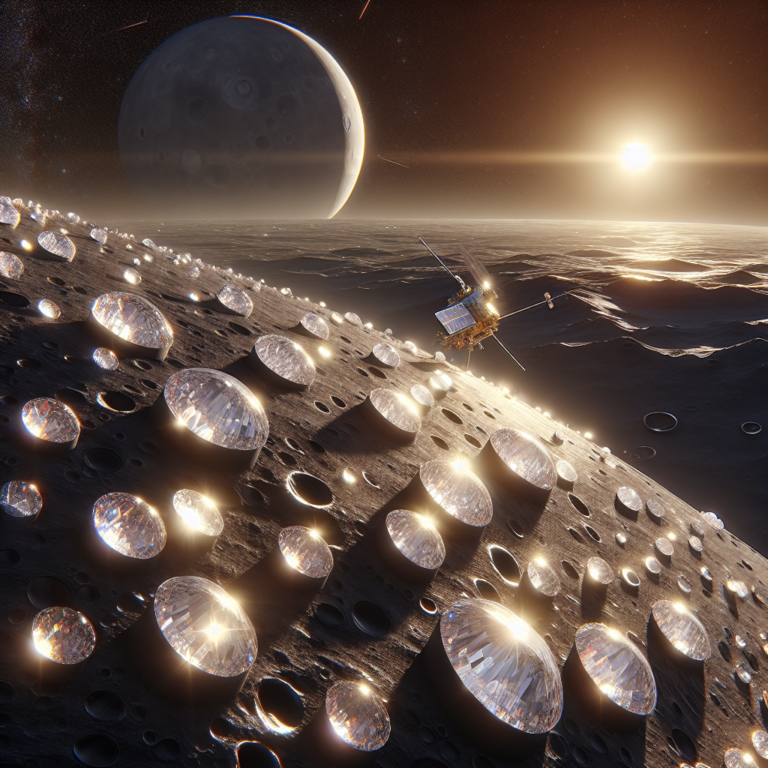 Lire la suite à propos de l’article Découverte Extraordinaire : Diamants Épais sur Mercure Révélés par la NASA