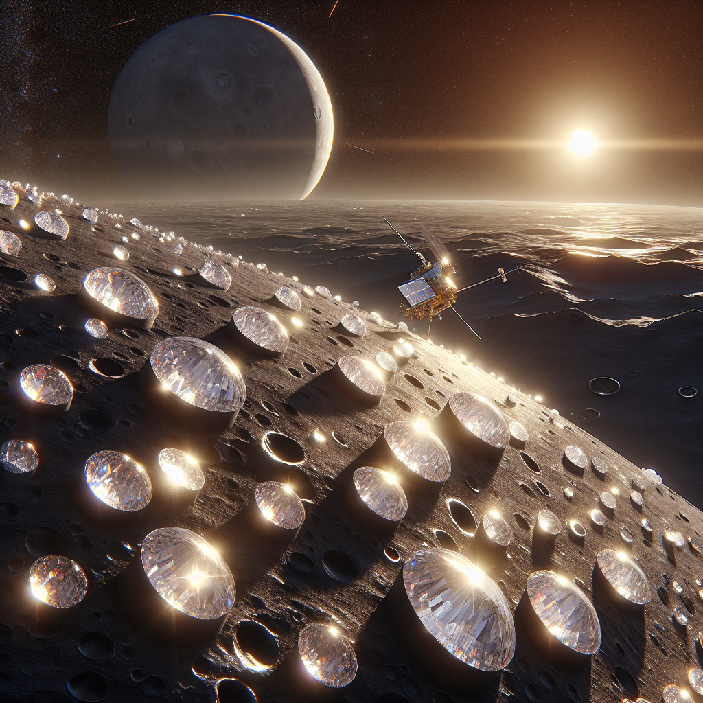 You are currently viewing Découverte Extraordinaire : Diamants Épais sur Mercure Révélés par la NASA