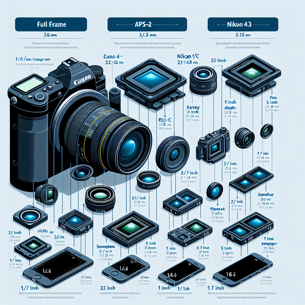 You are currently viewing Les Différentes Tailles de Capteurs Photo : Tout Ce que Vous Devez Savoir